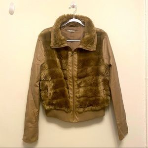 Leather + Fur Jacket